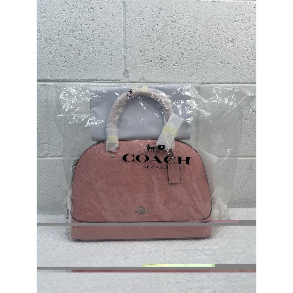 Coach F57524 Sierra Crossgrain Leather Sierra Large Satchel Handbag New With Tag